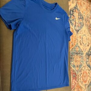 Nike Royal Blue Tee with White Swoosh
